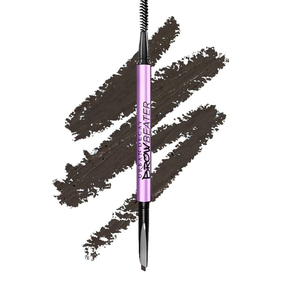 NWT URBAN DECAY Brow Beater Micro Fine Brow Pencil and Brush, Dark Drapes 0.05g - Picture 1 of 3